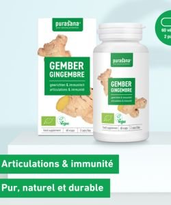 Gingembre 250 mg 60 Vcaps BIO, 60 gélules